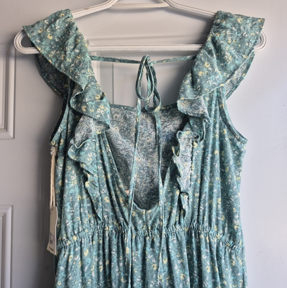 Floral Ruffle Maxi Dress - Picture 6 of 10
